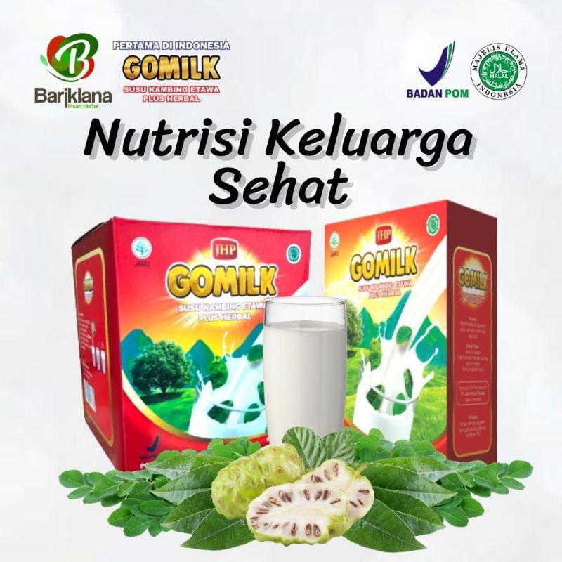 

BELI 1 GRATIS JAHE MERAH (BISA COD+GARANSI) GOMILK SUSU KELUARGA SUSU KAMBING ETAWA 200GR SUSU KAMBING ANAK