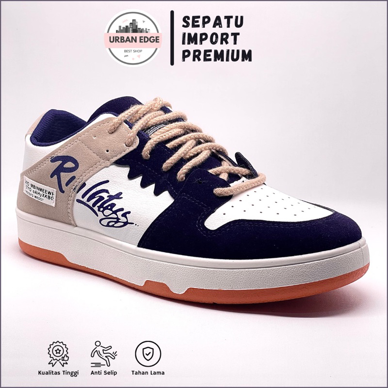 Sepatu Sneakers Pria Import Terbaru - Fashion Sneaker Cowok Impor Murah & Kekinian | Sepatu Sport Ke
