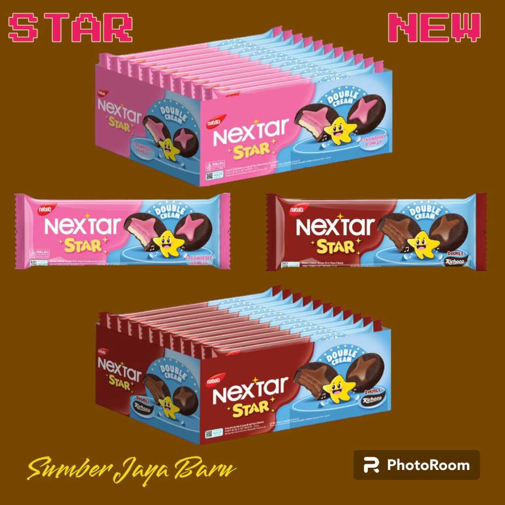 

Nextar STAR Double Cream | 10 Pcs @ 31.5 g | Nabati