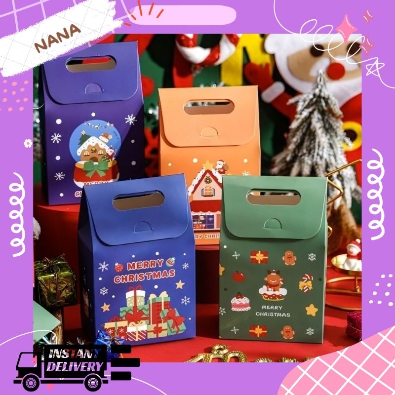 

BOX HAMPERS NATAL MINI / PAPER BAG HADIAH CHRISTMAS/ GIFT BOX NB-37