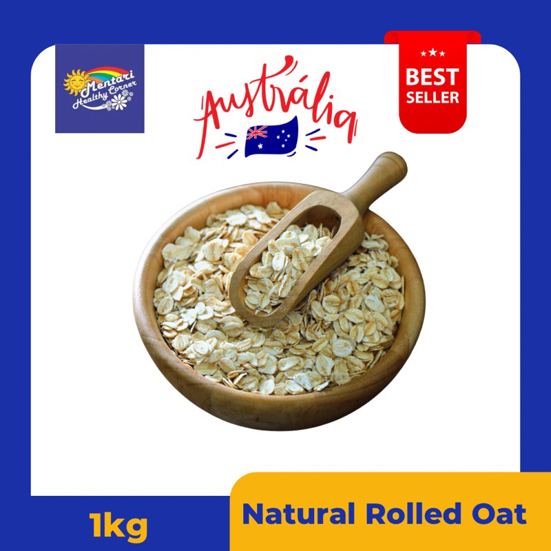 

Natural Rolled Oat Australia 1kg