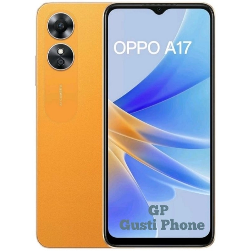 Hp oppo a17 6/128GB 50mp smartphone yellow
