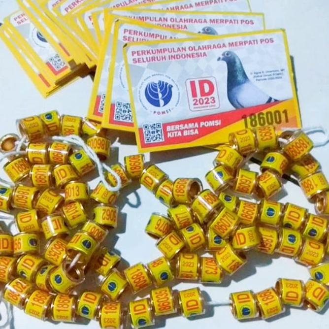✨11.11✨ Ring merpati pos POMSI ID 2022 dan 2023   ori