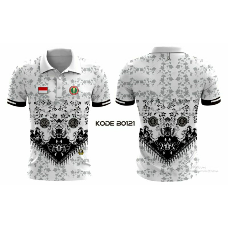KAOS JERSEY KERAH MODEL POLO PGRI KORPRI FULL PRINTING KUALITAS PREMIUM