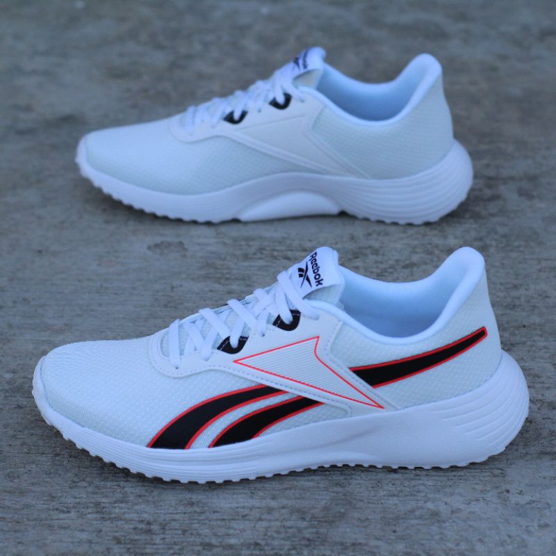 reebok lite men running shoes white