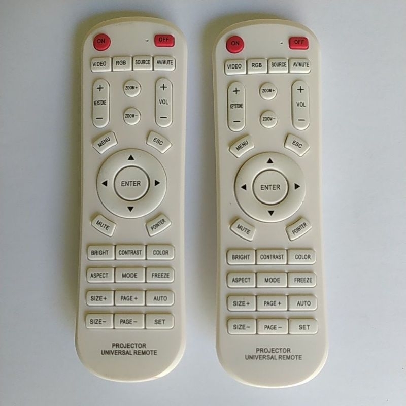 Remote Remote Control Proyektor/Projector All Brand/Merk