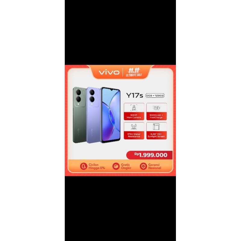 Vivo Y17s (6/128) -50 MP camera
