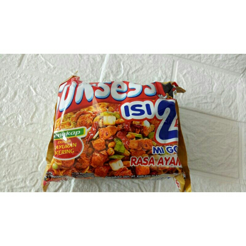 

MIE SUKSES GORENG ISI 2 MANTAP