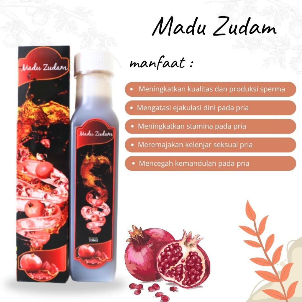 

Juice Zuriat Pria Madu Zudam Minuman Sari Buah Penyubur