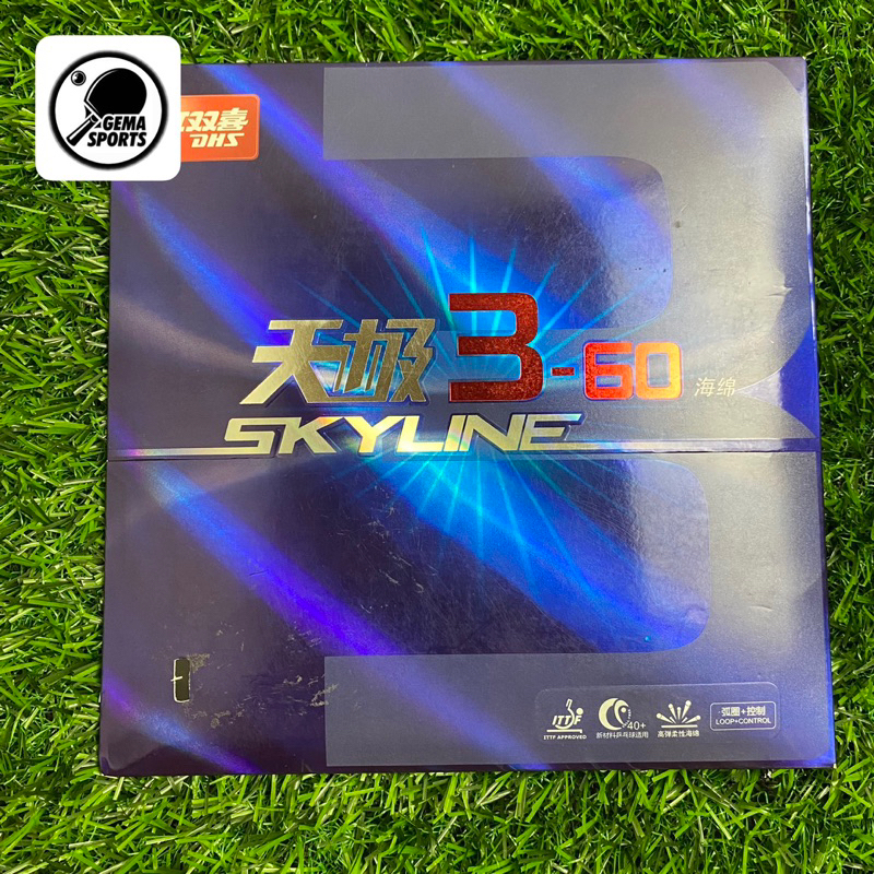 Karet Bet Pingpong Tenis Meja DHS Skyline 3-60 Original