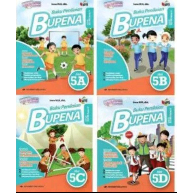 BUPENA KLS 5,A, B, C, D. (BEKAS) KURIKULUM 2013