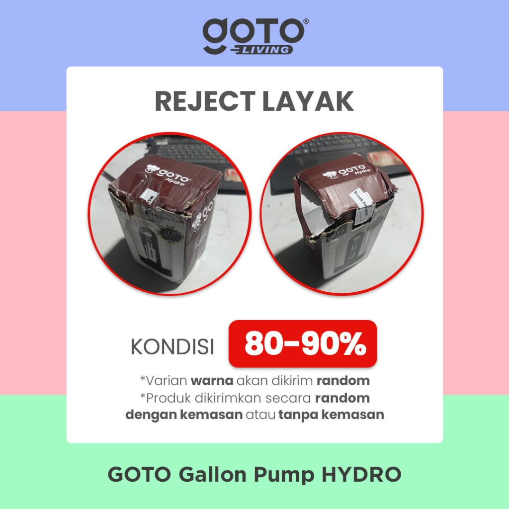 Goto Hydro Pompa Galon Elektrik Dispenser Air Minum Gallon Image 9