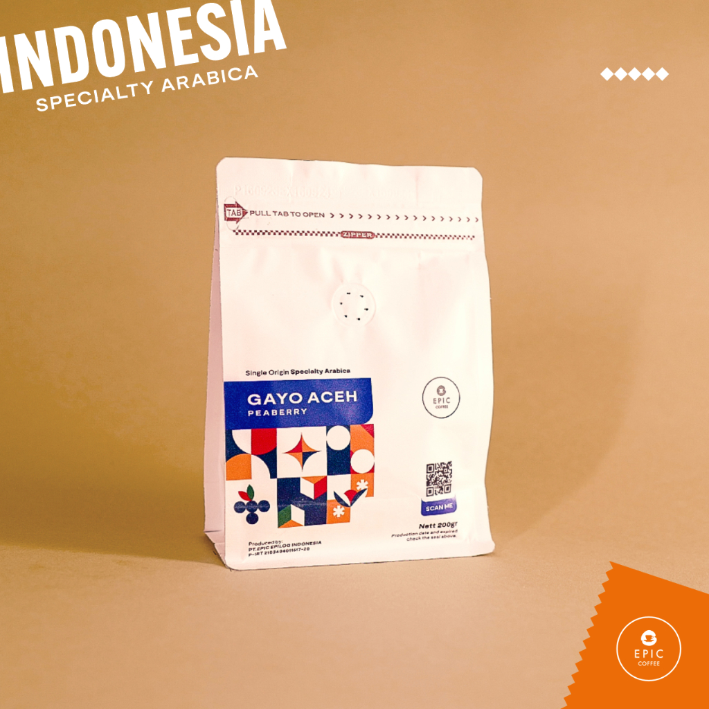 

Gayo Aceh Peaberry 200gr