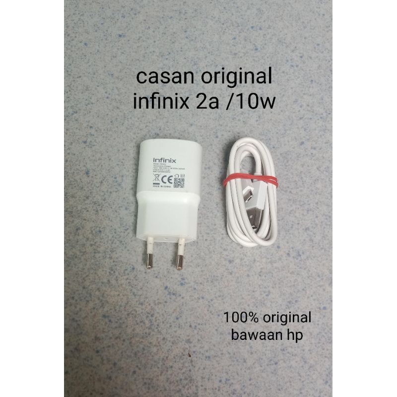 casan original infinix 2A micro USB