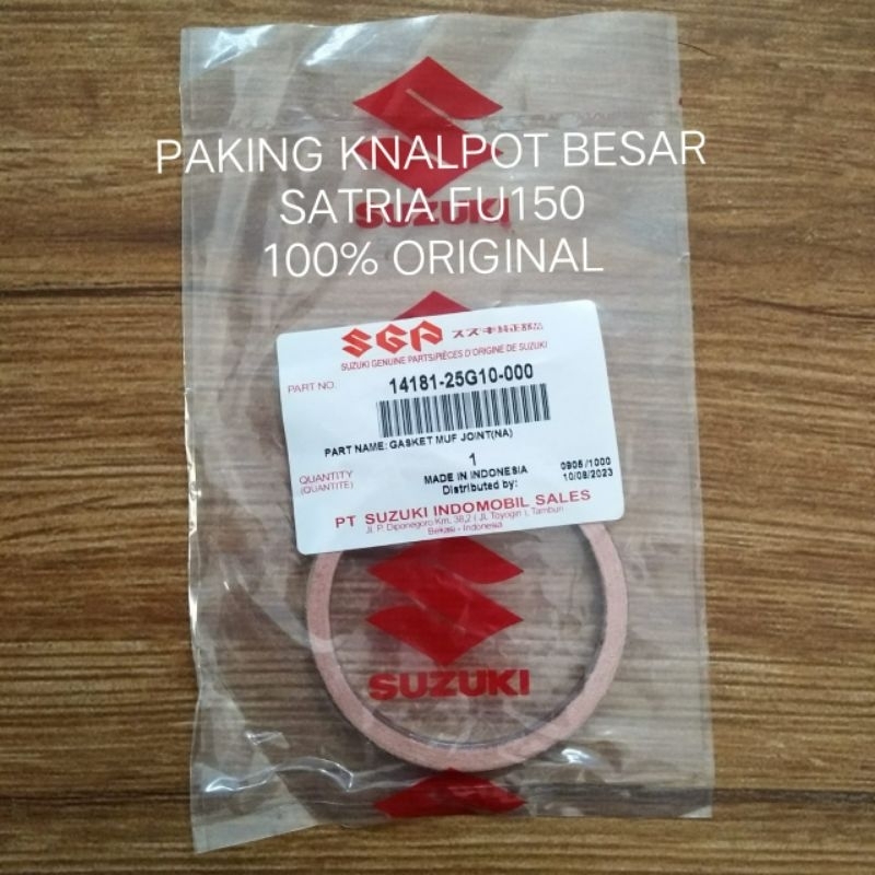 PERPAK KNALPOT SATRIA FU150 PAKING KNALPOT PEKING KNALPOT SATRIA FU150 ORIGINAL SUZUKI ASLI SGP
