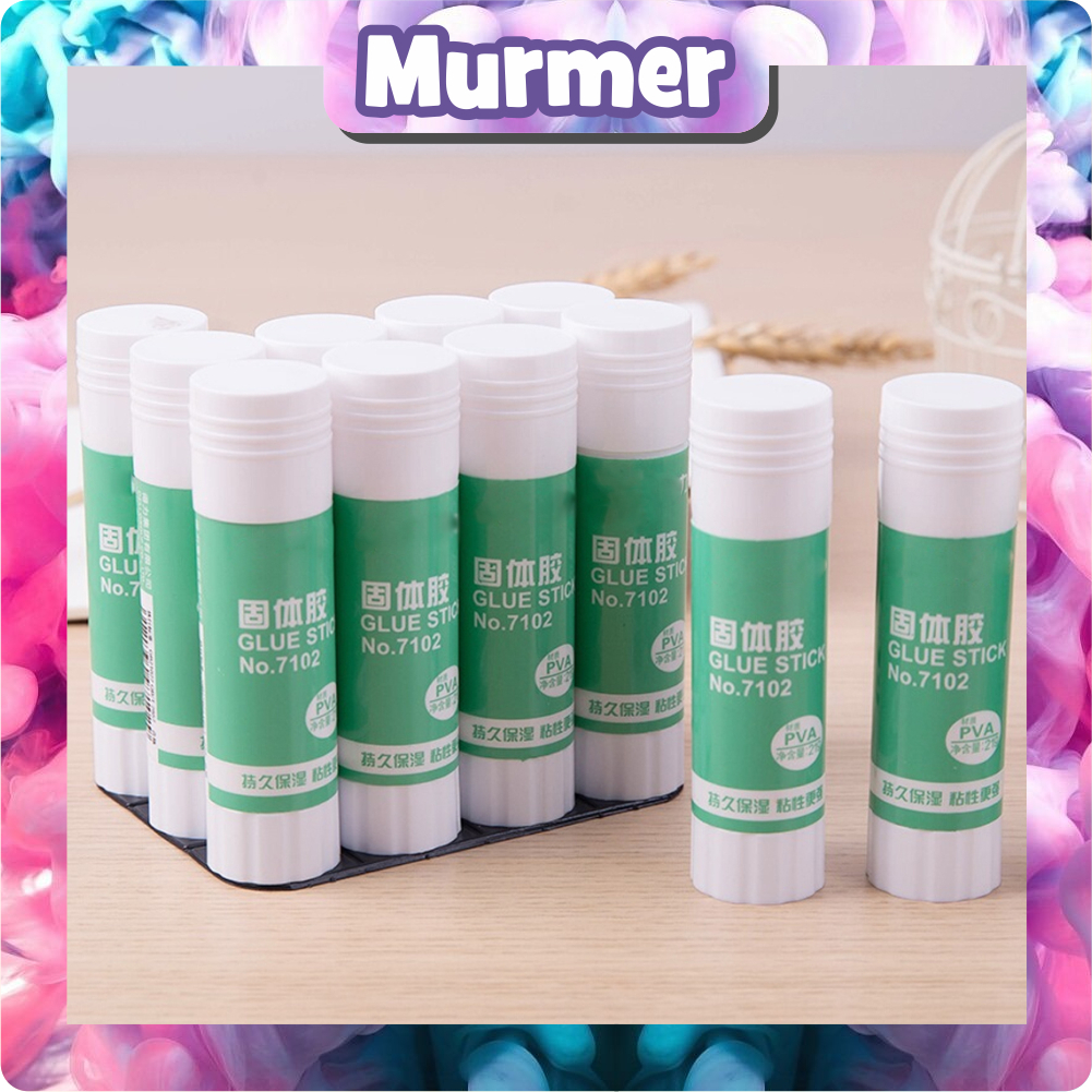 

MurmerOfficial Lem Glue Stick Putih / Lem Kertas Batangan 9gr S109