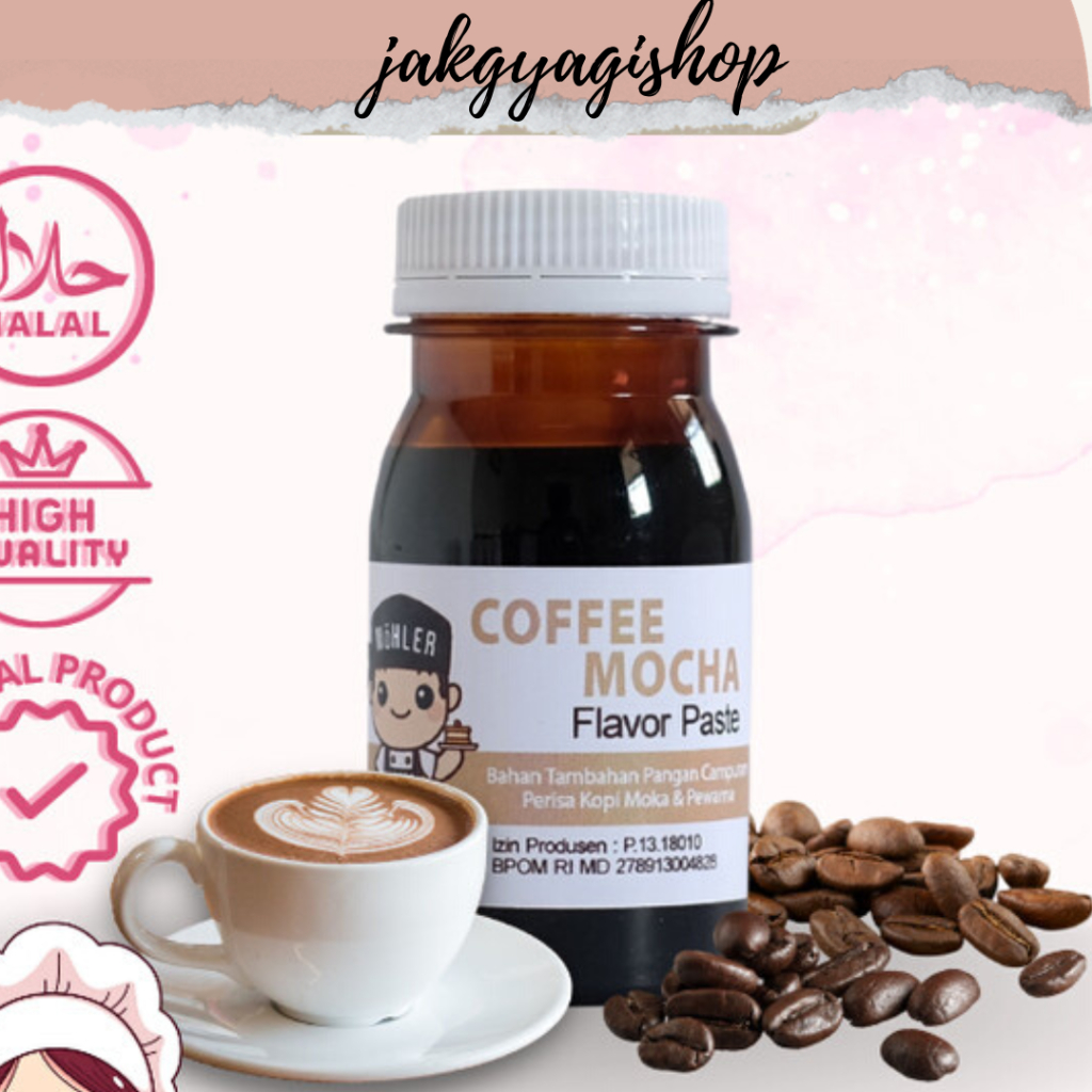 

PERISA MOHLER COFFE MOCHA|MOHLER Pasta perisa pewarna KOPI MOKA / COFFEE MOCHA