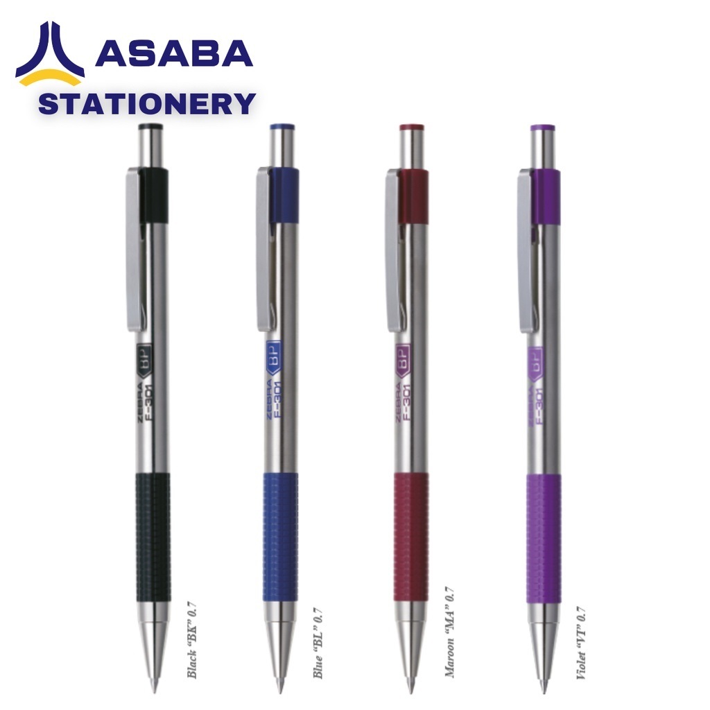 

Asaba Stationery - Pen/Pulpen/Bulpen Zebra Ball Pen F-301