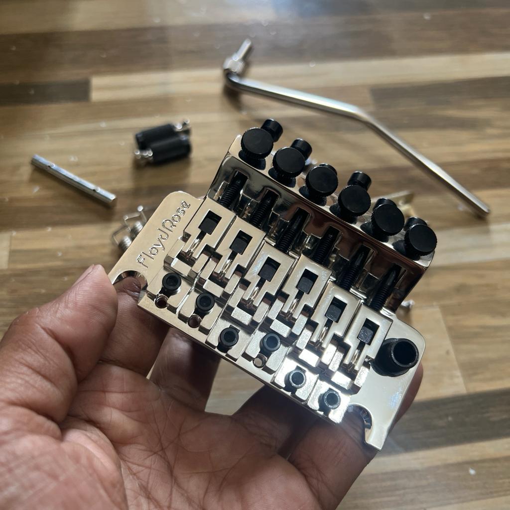 Tremolo Floyd Rose Kidal Original - Tremolo Floydrose Reverse Original - Not Tremolo Edge Zero Tremo