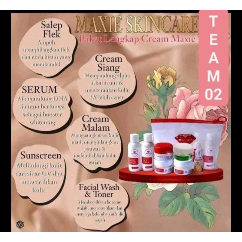 Maxie Skincare premium free kapas wajah 100% original