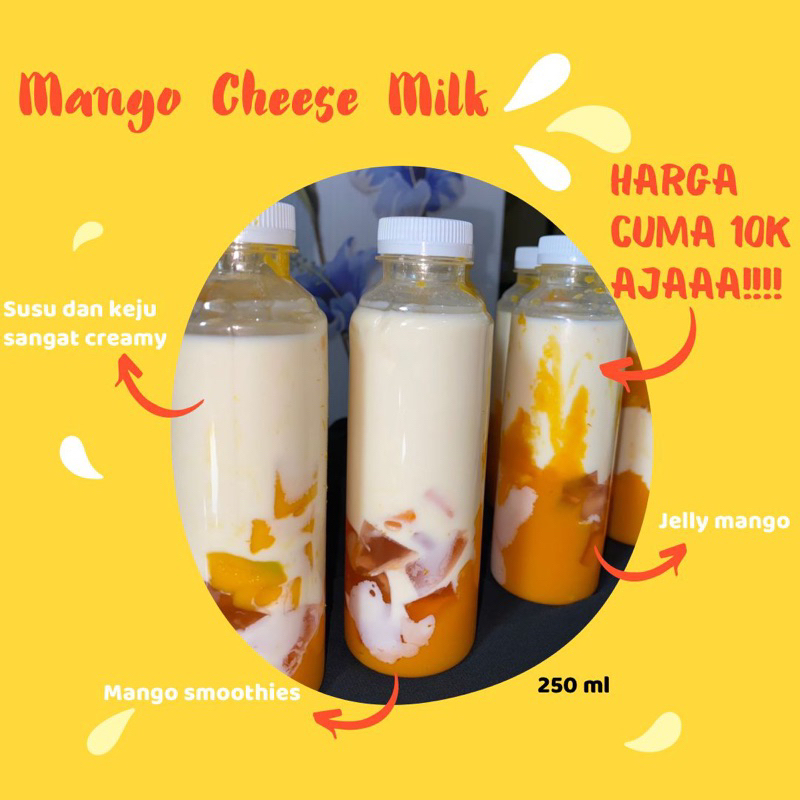 

manggo cheese milk