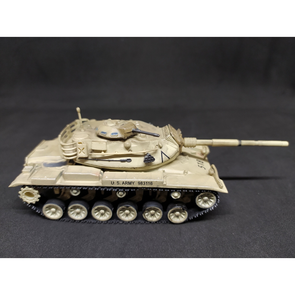 Diecast Skala 72 Miniatur Kendaraan Militer Tank M60 Patton Desert US Army