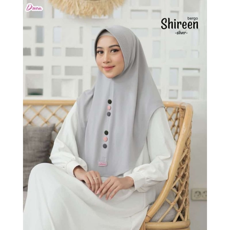 Bergo shireen silver by D'zeera