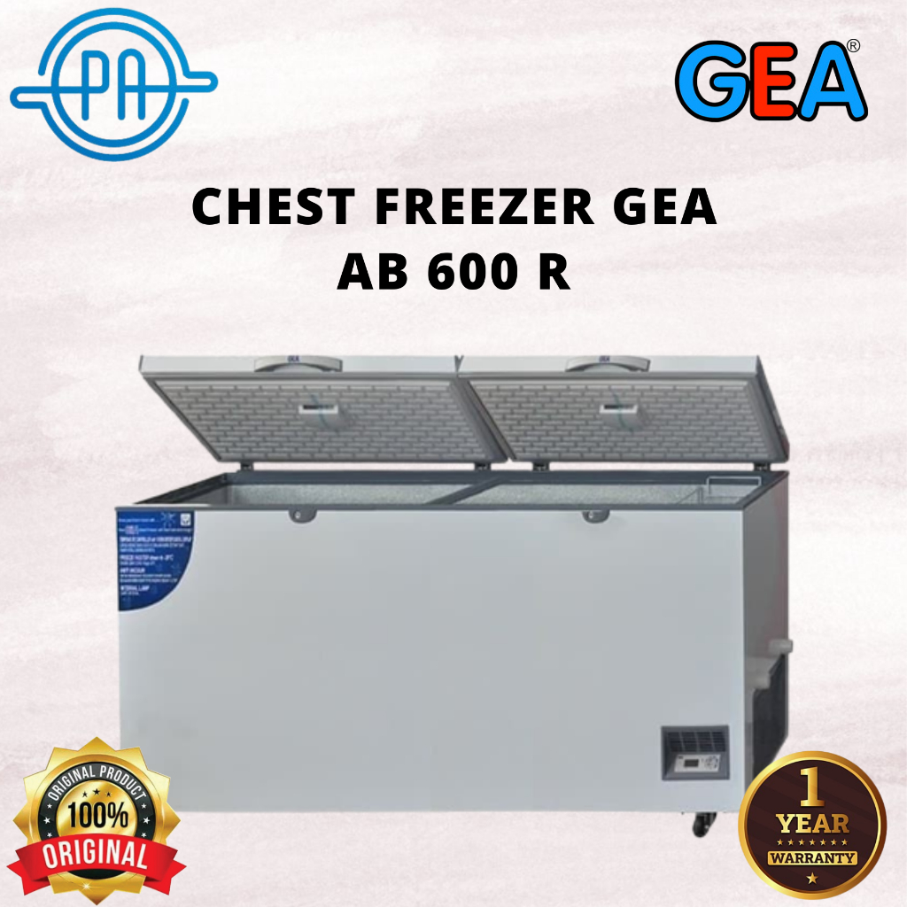 CHEST FREEZER GEA AB 600 R / AB600R / AB-600 R / AB 600R / AB600