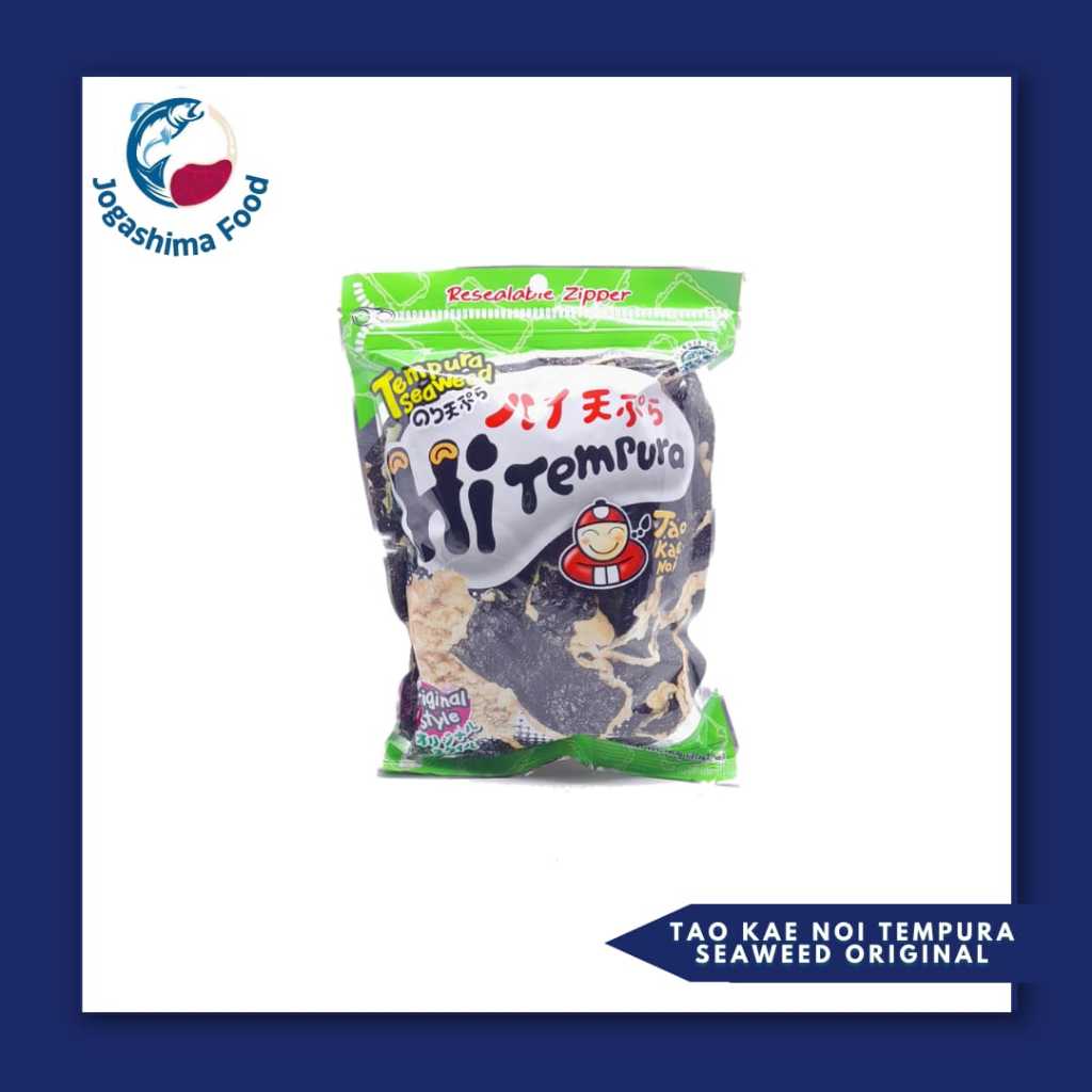 

Tao Kae Noi Tempura Seaweed Original/ Snack Roasted Seaweed 40gr