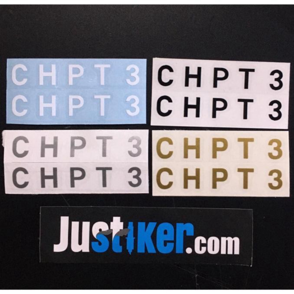 STIKER CUTTING STICKER Brompton 017 CHPT3 / CHPT 3 FREE CUSTOM DESAIN