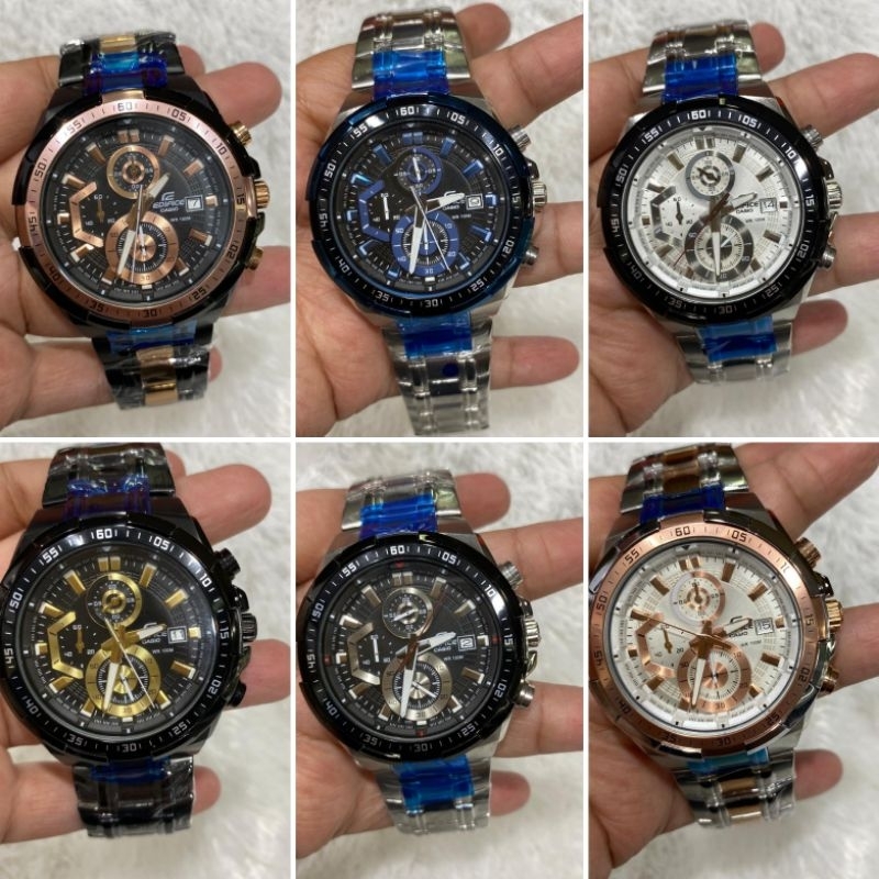 JAM TANGAN PRIA EDIFICE CASIO EFR-539 ORI BM / efr539 / Casio EFR 539 / jam Casio cowok