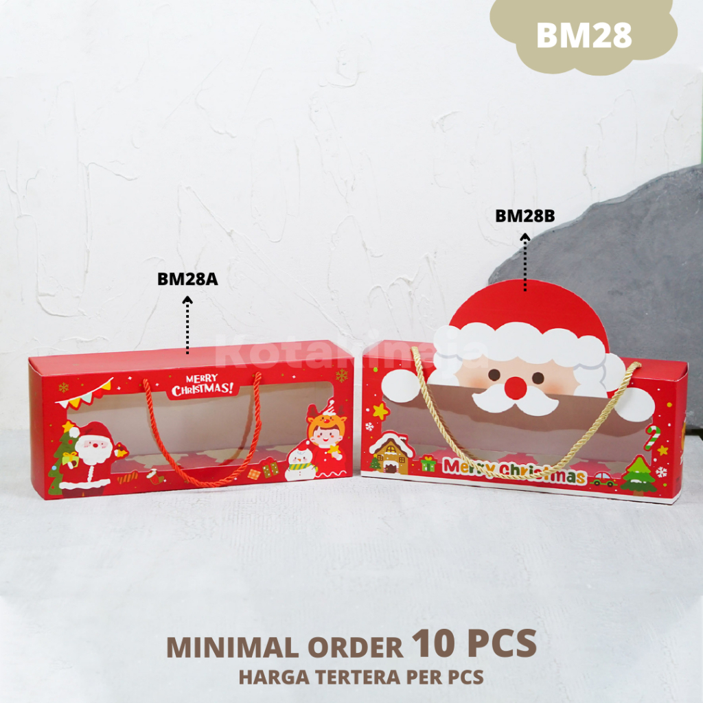 

✅Paperbox Cupcake Natal/Kotak Cupcake Natal/Gift Box/Box Hampers
