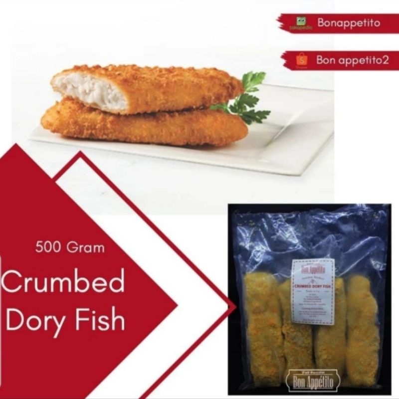 

Crumbed Dory Fish / Ikan Dori / Ready to Fry