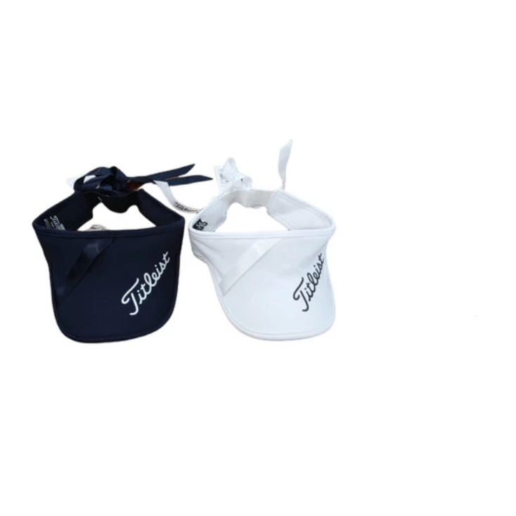 TOPI CAP TITLEIST VIZOR PUTIH HITAM OLAHRAGA