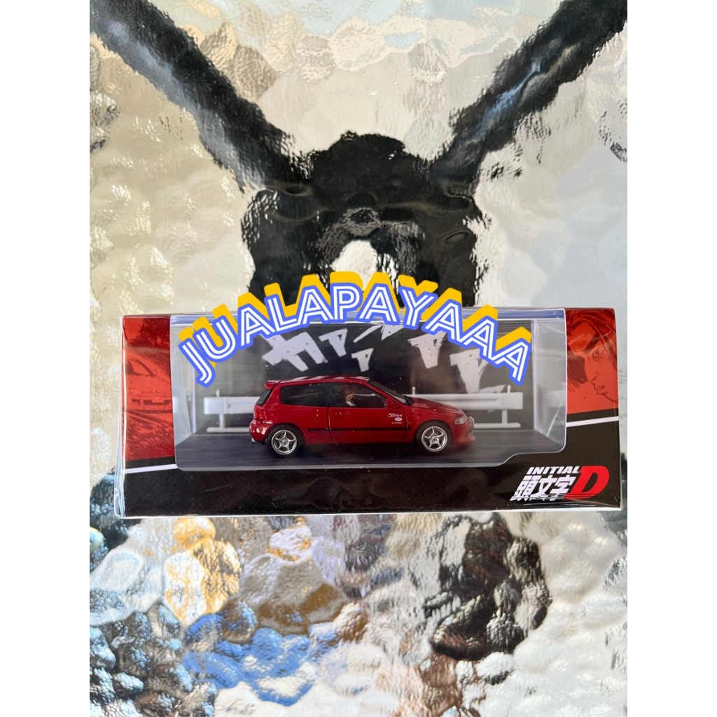 HOBBY JAPAN INITIAL D CIVIC RED HOBBY JAPAN CIVIC RED INITIAL D