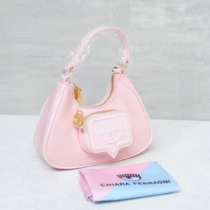 Chiara Ferragni Mini Vicky Chain Crossbody Bag