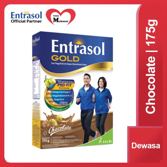 

Entrasol Gold Coklat - Vanila - Original 175Gr/1Karton