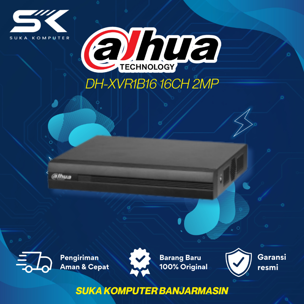 DVR Dahua DH-XVR1B16 16CH 2MP