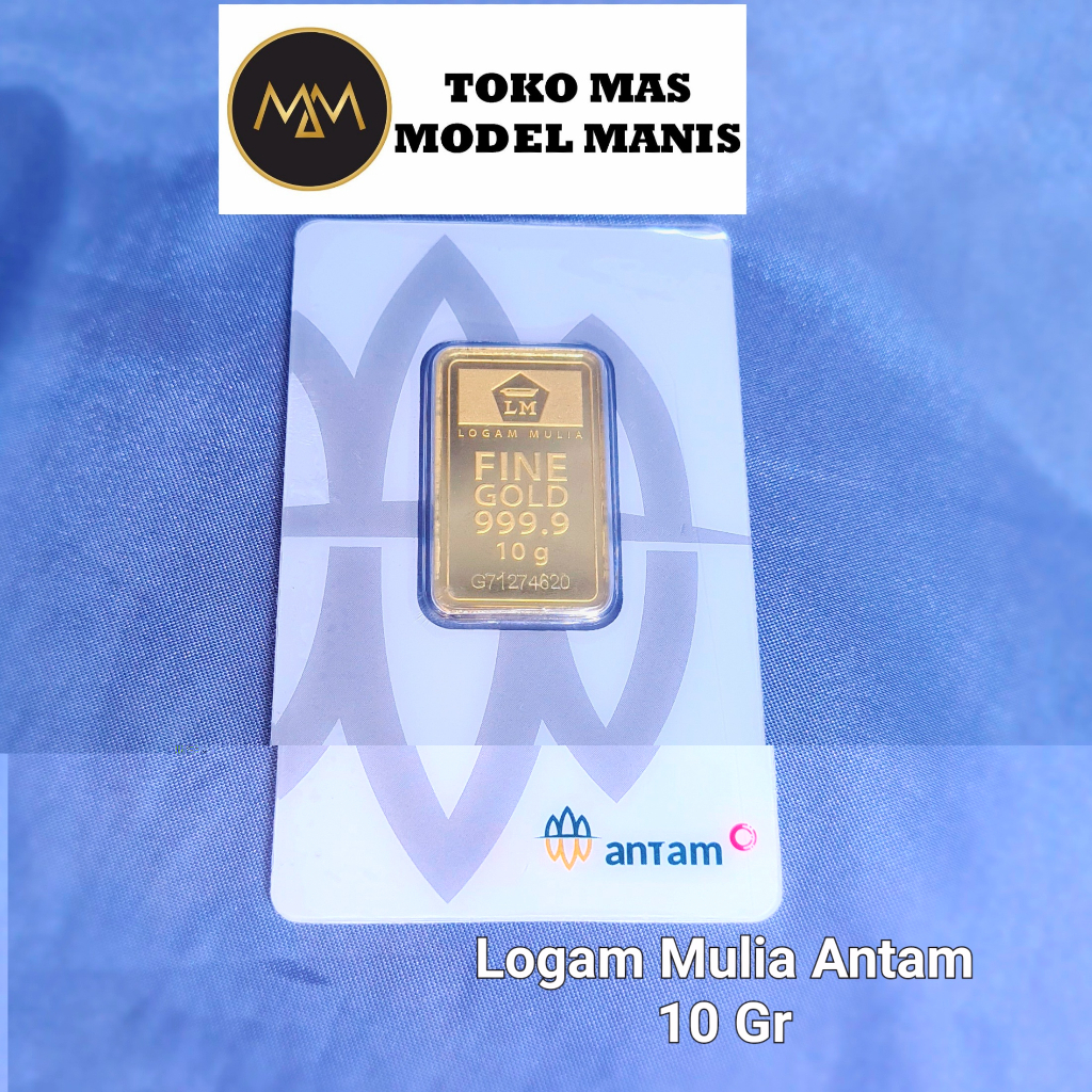 Logam Mulia Antam Press Logam Mulia 10gr