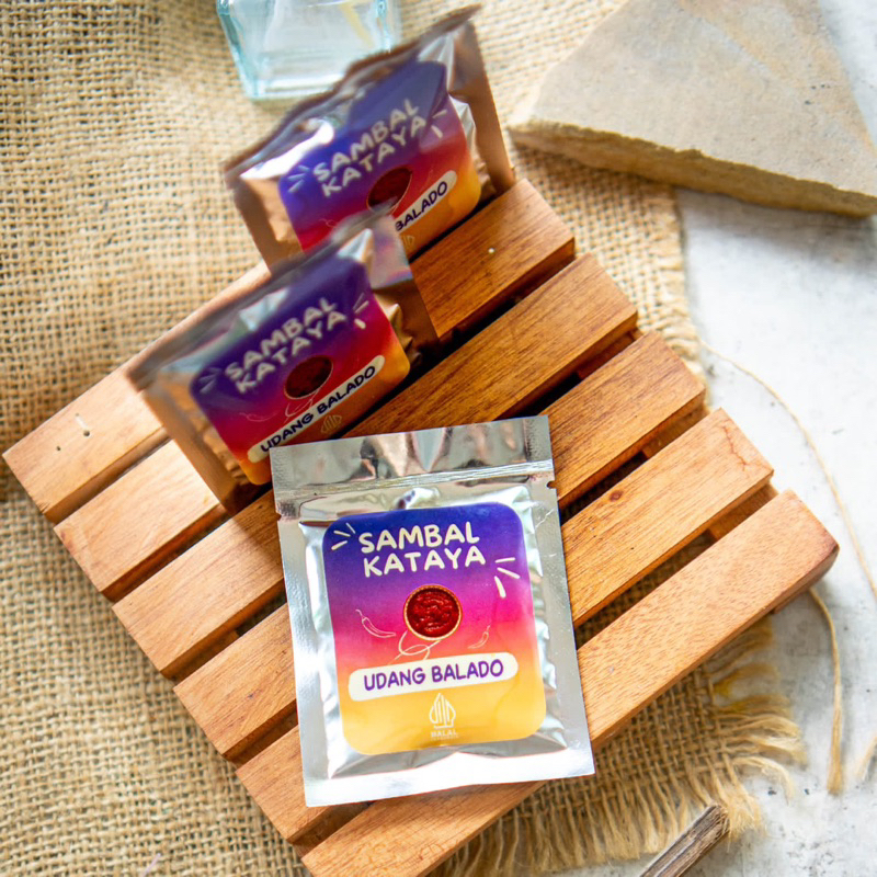 

[PAKET 10 SACHET] Sambal Udang Balado Sachet 20gr