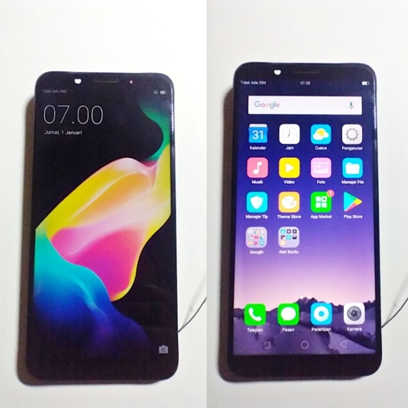 lcd oppo a83 fullset frame bezel flexible speaker original copotan