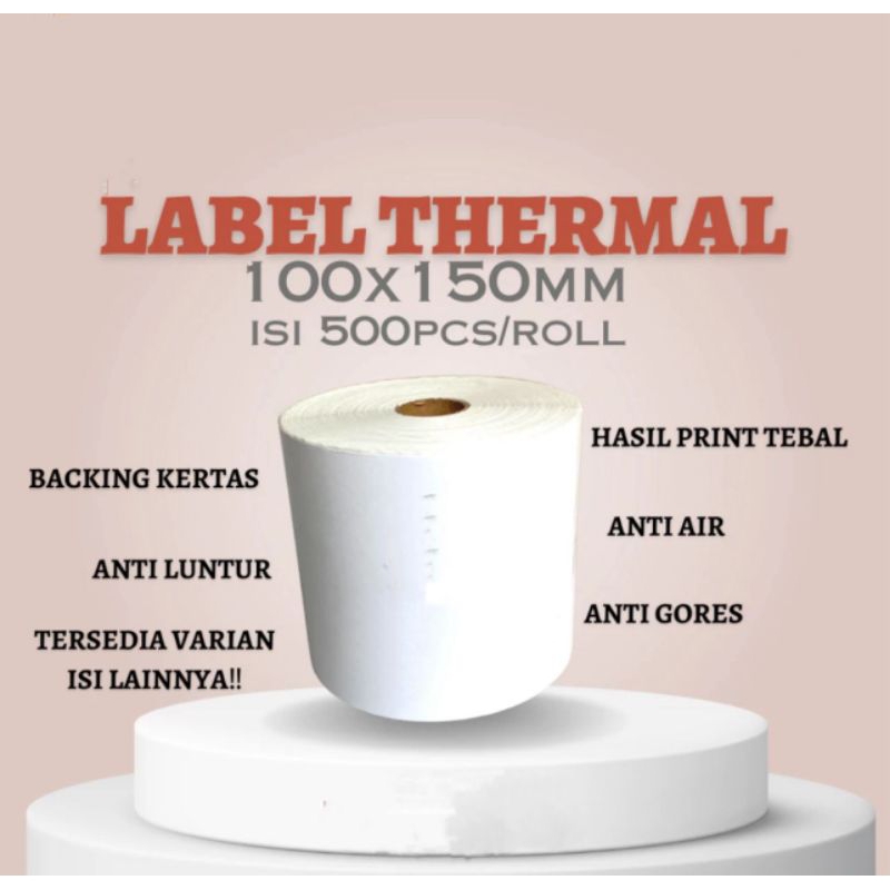 

PRINTER THERMAL 100X150 BAHAN KERTAS