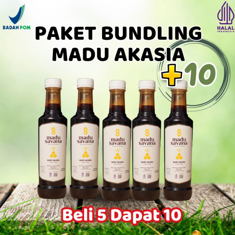 

Madu Akasia Promo Paket Usaha 10 Botol Murni