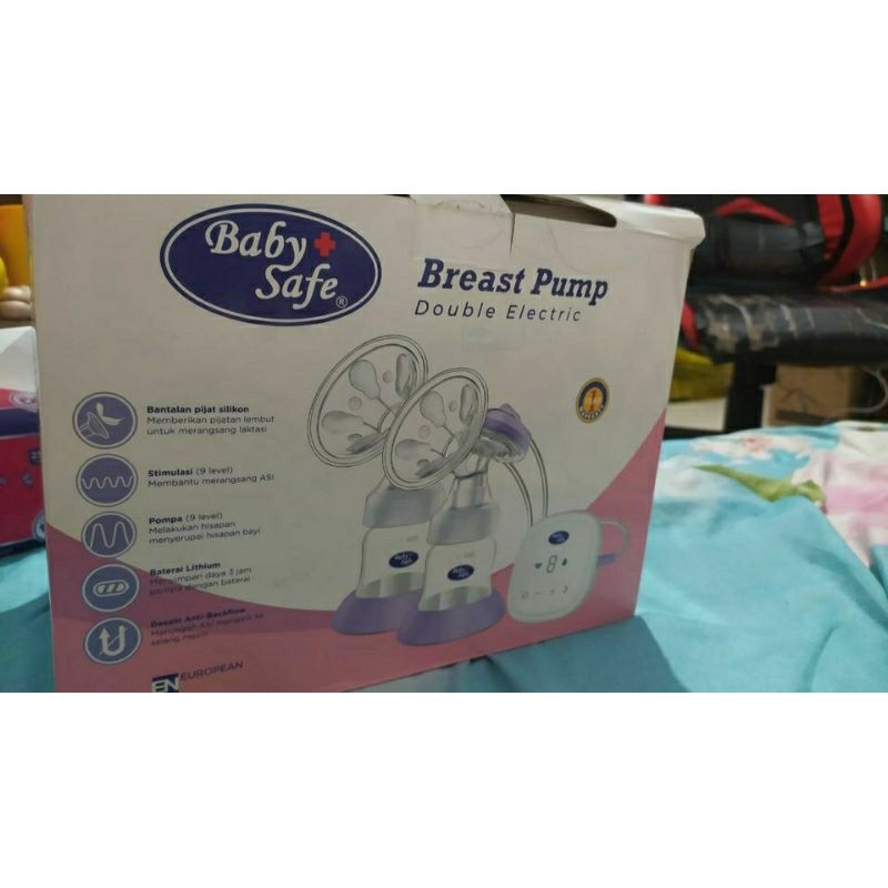 Pompa asi double elektrik baby safe