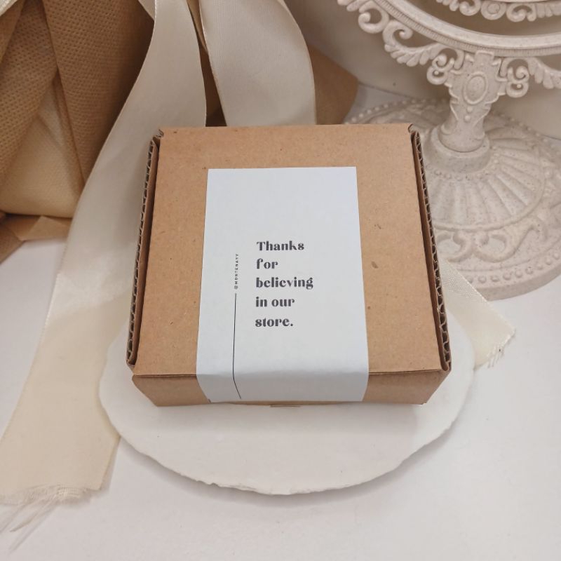 

Extra Box + Greeting Card | Birthday gift | Kado