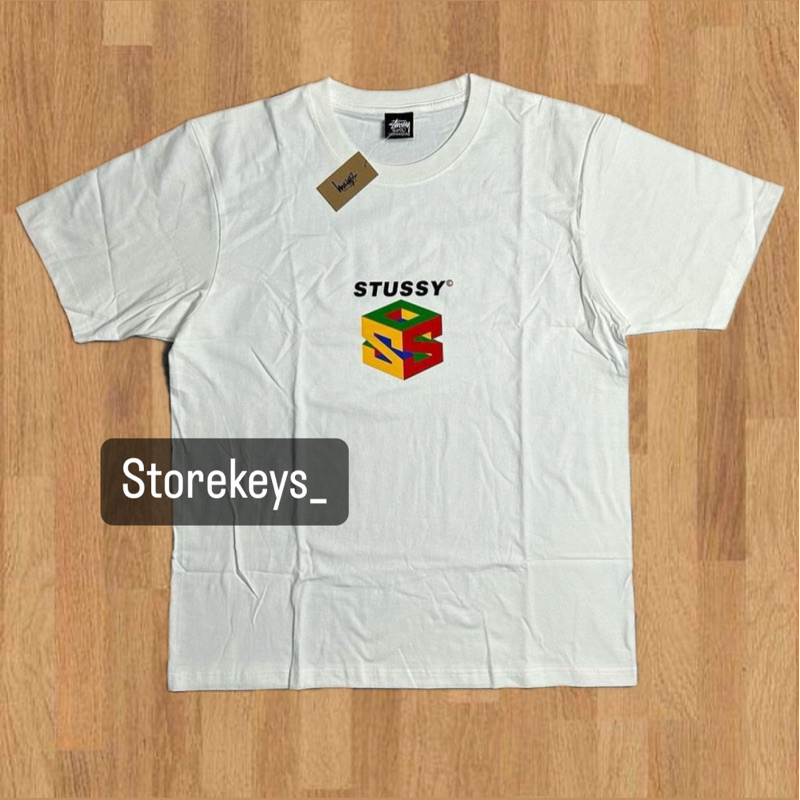 (FREE PAPPER BAG) KAOS STUSSY KAOS STUSSY FULLTAG KAOS OVERSIZE