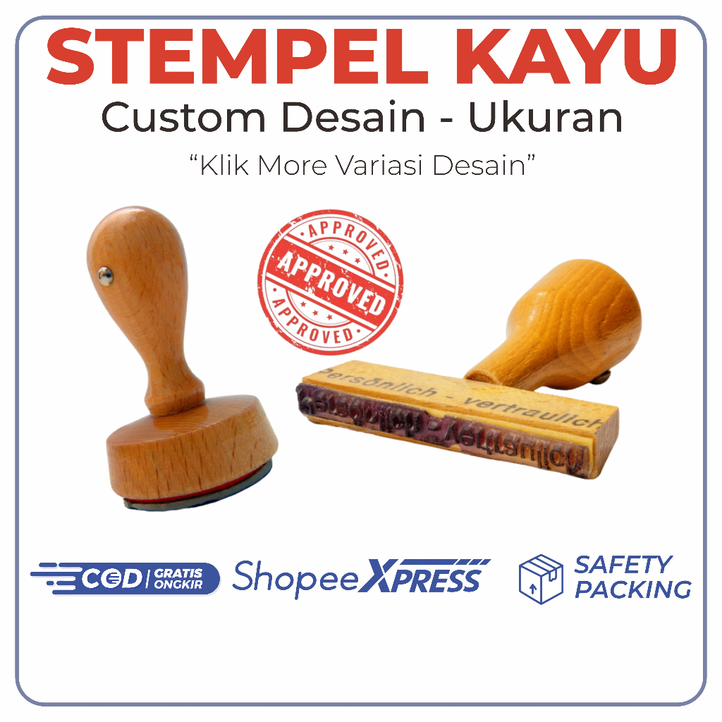 

CETAK STEMPEL KAYU CUSTOM UKURAN | CUSTOM DESAIN