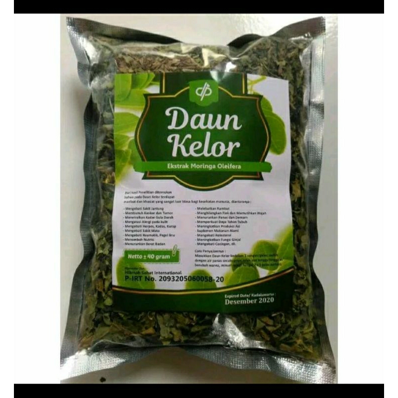 

Daun Kelor kering / Herbal Teh Daun Kelor