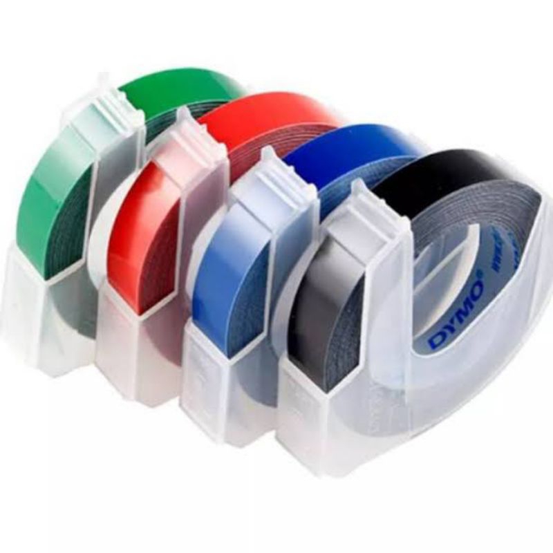 

Refill Pita 9mm Dymo Original 1610 Mesin Label tape maker emboss
