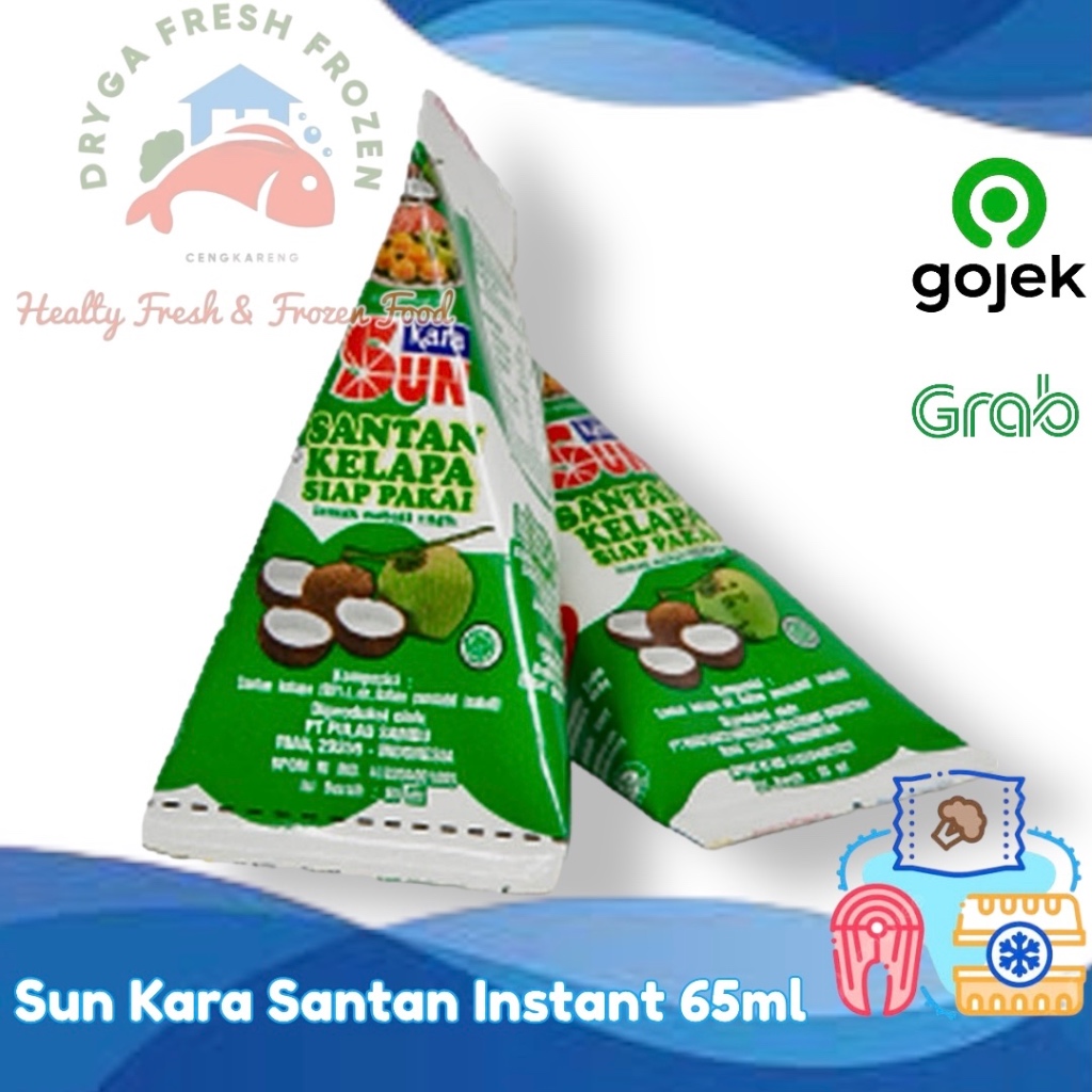 

Sun Kara Santan Cair Instant Siap Pakai 65ml